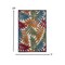 Homeroots 7 x 10 ft. Multi Color Leaves Indoor & Outdoor Area Rug 384946 - alternate 5